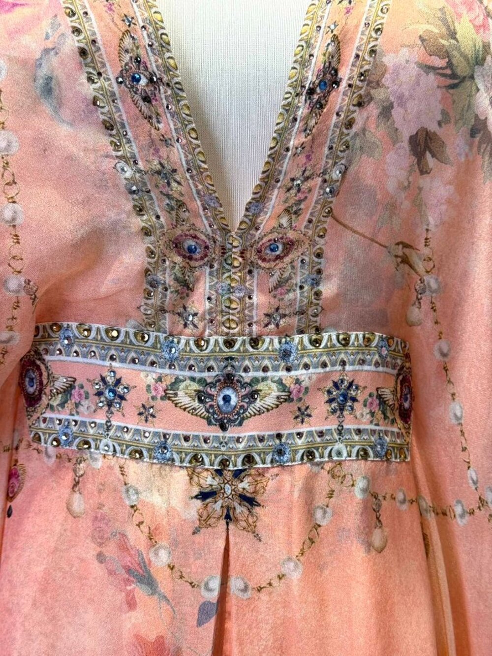 Zimmermann Boho Paisley Midi Dress in Multicolor - Picture 3 of 13